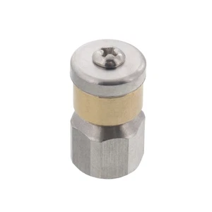 Erie Tools Rotating 1/4" Sewer Jetter Nozzle for Drain Cleaning 4.0 Orifice - Picture 1 of 3
