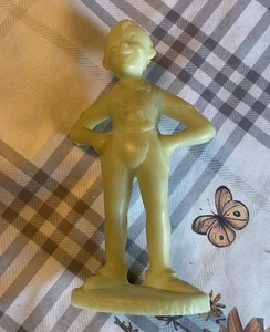 Mold-A-Rama Walt Disney Small Peter Pan Souvenir Worlds Fair Light Green - Picture 1 of 4