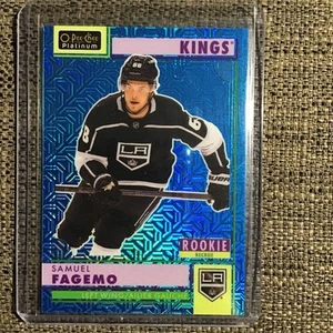 2022-23 O-Pee-Chee Platinum Samuel Fagemo Blue Traxx #/199 - Picture 1 of 2