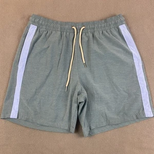 Fair Harbor Shorts Mens XL Blue Lined Swim Elastic Waist Beach - Picture 1 of 11