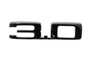 Chrom Emblem Schriftzug Logo Typenzeichen Badge " 3,0 "  für BMW E3 E9 - Picture 1 of 2