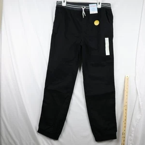Cat & Jack Jogger Pants Boys 18 Husky Reinforced Knee Stretch Drawstring New - Picture 1 of 13