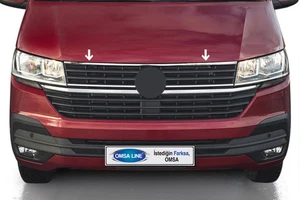 Front Grille fits VW Transporter  T6 2019-2023 4 Pcs Chrome - Imagen 1 de 5