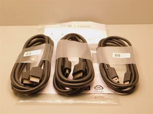3 cables Dell HDMI/HDMI, DisplayPort M/M, USB a Thunderbolt tipo 3 ver descripción - Imagen 1 de 4