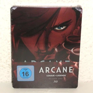 Blu-Ray Steelbook Arcane League of Legends Season One Staffel 1 Deutsch Neu OVP - Bild 1 von 2