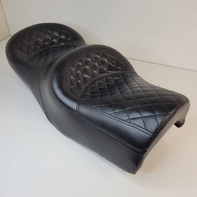 1975-1979 Honda Gold Wing GL1000 Double Bucket Touring Seat Leather OEM 282901 - Image 1 of 4