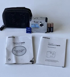 Pentax Optio33WR 3.2MP Water Resistant Class 7 Digital Camera - Tested - Mint! - Picture 1 of 11