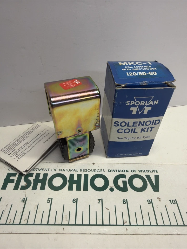 Sporlan ‎MKC-1 120V Solenoid Coil - Silver