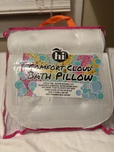 New HI Peach Layne Comfort Cloud Bath Pillow - Picture 1 of 2
