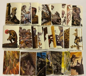 Berni Wrightson 1996 Complete Sticker Card Set Magic Fantasy FPG Art Comic Lot - Picture 1 of 3