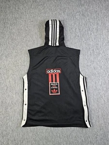 Chaleco de Colección ADIDAS D5 Track Top Para Hombre M Adibreak Cremallera Completa Lateral Botón a Presión Capucha - Imagen 1 de 16