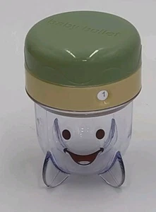 Baby Bullet Food Blender Processor Short Cup With Lid Replacement Part - Picture 1 of 6