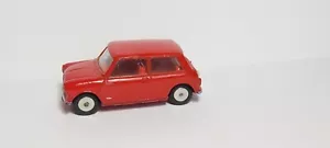Corgi 226 Morris Mini Minor - Vintage Original Model 1960s Blue Overpainted RED - Picture 1 of 7