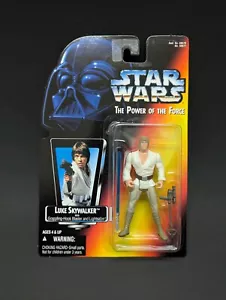 Star Wars Power of Force POTF2 Actionfigur Vintage Skywalker Hook Light Saber - Bild 1 von 3