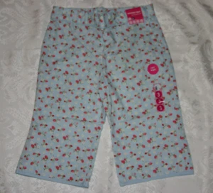 Gymboree STRAWBERRY PATCH blau Caprihose verstellbarer Bund Neu mit Etikett 3 - Bild 1 von 3