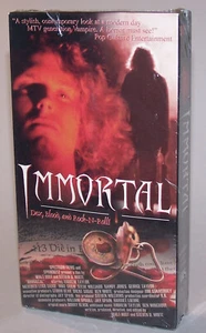 1998 Immortal VHS Video Cassette - Dex, Blood and Rock-N-Roll - BRAND NEW! - Imagen 1 de 2