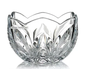 Shannon Crystal by Godinger - Serenade eckige Schale - Kristall - ca. 6" x 6" - Bild 1 von 2