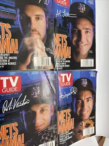 T.V Guide N.Y Mets signature series Issue 1999 long island edition set of four - Picture 1 of 5