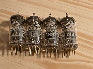 Telefunken E188CC Diamond Matched Quad NEW / NOS Tested, 3 x Same Codes + 1 - Bild 1 von 11