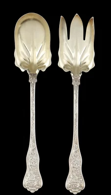Tiffany OLYMPIAN Sterling Silver SALAD SET - Image 1 of 4