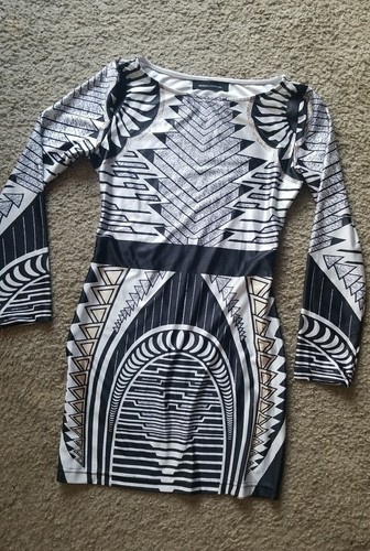 UNDERCOVER Moda International Victoria Secret DONNA Vestito Elasticizzato Bodycon Vestibilità S M NUOVO