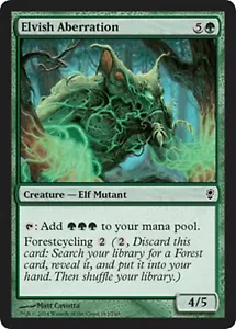 *MRM* ENGLISH 4x Elvish aberration - Aberration elfe MTG Conspiracy - Bild 1 von 1