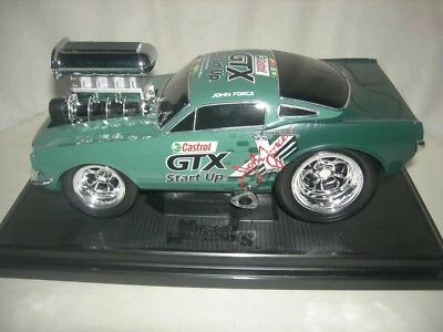 John Force Autographed 66 Mustang packing foam but no outer  box 1:18 scale - Image 1 of 3