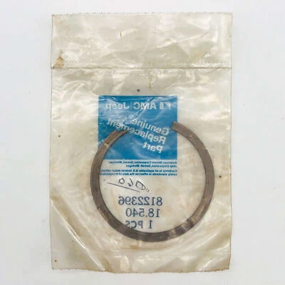 AMC Jeep 8122396 Snap Ring Bearing Outer WQT .060 Thick 10-25-40-90 OEM NOS Foto 1 de 4