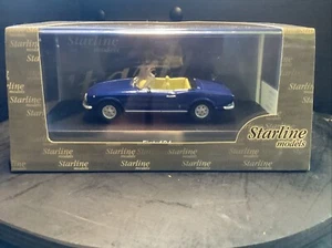 1:43 Starline models 506649 Fiat 124 Spider blau in OVP TOP KB - Bild 1 von 7