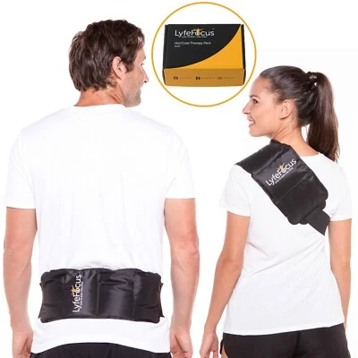 Reusable Hot & Cold Pack Multi-Use Ice Therapy Compression Gel Wrap -LyfeFocus - Image 1 of 4