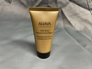 AHAVA 24k Gold Mineral Mud Mask Full Size 1.7oz Sealed - Picture 1 of 2