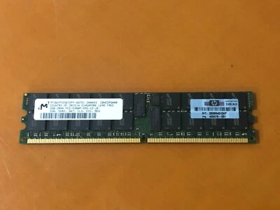 Micron MT36HTF25672PY-667D1 HP 405476-051 2GB PC2-5300 DDR2 Memory Module RAM - Image 1 of 4