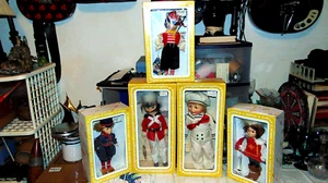 5 NEW VINTAGE EFFANBEE DOLLS STILL IN THE BOX 1182, 1183, 11272, 1549, 7002 - Picture 1 of 7