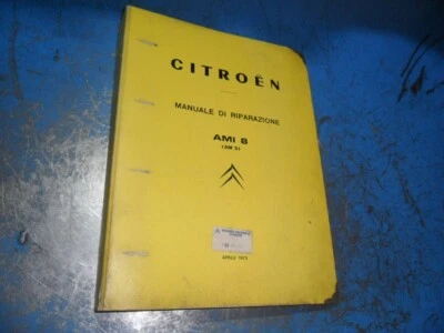 MANUALE DI RIPARAZIONE ORIGINALE CITROEN AMI8 - Immagine 1 di 2