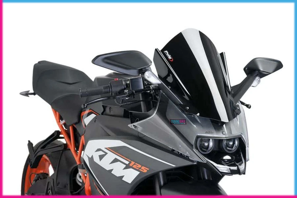 PANTALLA PUIG Z-RACING KTM RC125 2018 NEGRA Foto 1 de 1