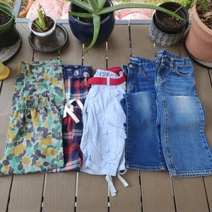 Boys Sizes 6-8 Lot: Jeans/Shorts/PJs - GAP Kids - Roberto Cavalli - Old Navy - Picture 1 of 8