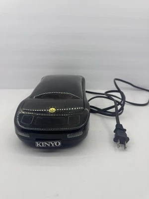 Cinta rebobinadora VHS para auto deportivo Kinyo NEGRA sin probar para reparación o piezas Foto 1 de 4