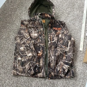 New View Hunting Jacket 2XL Waterproof Camouflage Coat. Lined, Tons Of Pockets - Picture 1 of 9