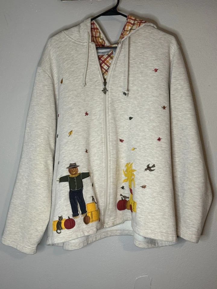 Sudadera/Chaqueta Breckenridge Cremallera Completa Bronceado Claro Mujer 3XL Festivo Otoño Foto 1 de 3