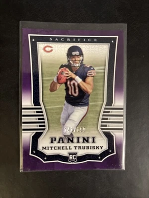 Mitchell Trubinsky 2017 Panini #101 Purple /199 - Image 1 of 2