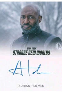 2024 Star Trek Strange New Worlds S2 Auto Adrian Holmes Admiral Robert Apri FB - Picture 1 of 2