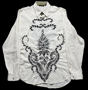 Mens Robert Graham Limited Edition Shirt Size Large Embroidered Indian Inspired - Picture 1 of 11