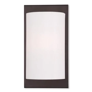 50860-07 Meridian 1-Light Wall Sconce, Bronze - Picture 1 of 9