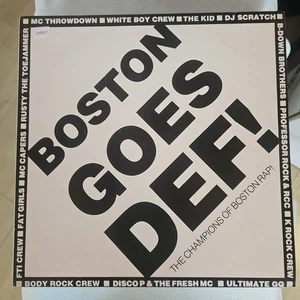 Boston Goes Def - 1986 Hip-Hop Compilation Vinyl Record - Picture 1 of 7