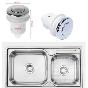 High Quality Push Air Switch Button for Bathtub Spa and Waste Management - Picture 1 of 9