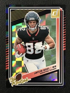 2025 Donruss #30 Jaylin Noel The Rookies Houston Texans - Picture 1 of 2