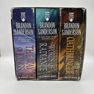 Stormlight Archive Boxed Set I, Books 1-3: The Way of Kings, Words of Radiance - Picture 1 of 18