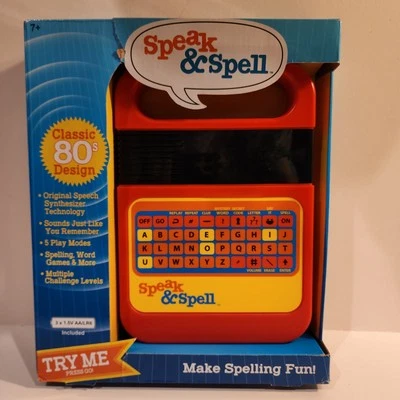 Speak & Spell Electronic Game - Educational Learning Toy, Spelling Games,...  - Image 1 of 4