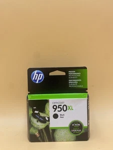 Tinta negra HP 950 XL alto rendimiento nueva sellada CN045AN genuina caducada 2017 - Imagen 1 de 5
