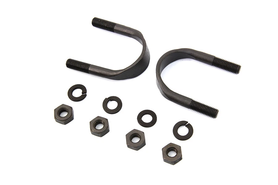 Leg Shield and Fairing U-Bolt Mount Kit Parkerized fits Harley Davidson - Image 1 of 4